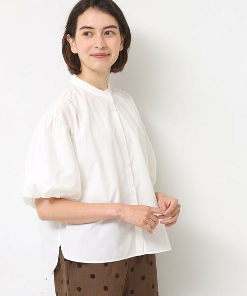 Dessin / デッサン シャツ・ブラウス | 【洗える】バルーンスリーブバッグギャザーブラウス | 詳細1