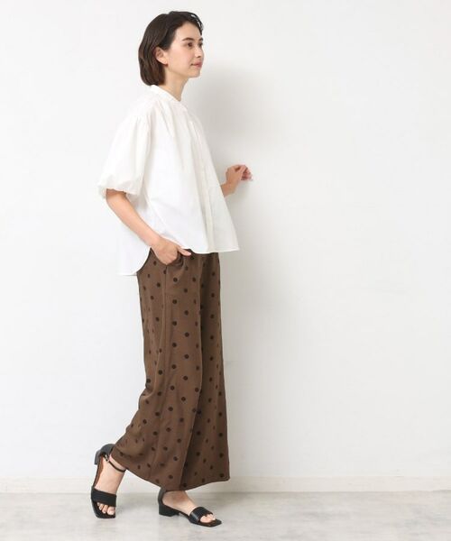 Dessin / デッサン シャツ・ブラウス | 【洗える】バルーンスリーブバッグギャザーブラウス | 詳細3