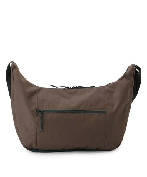 Dessin / デッサン ショルダーバッグ | 【ユニセックス/A4収納可/多ポケット】リップストップハーフムーンショルダーバッグ | 詳細8