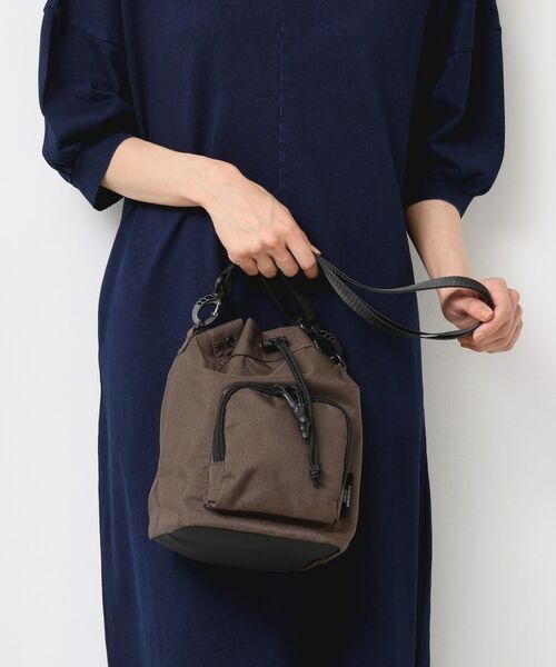 Dessin / デッサン ショルダーバッグ | 【ユニセックス】リップストップ素材巾着型バッグ | 詳細5