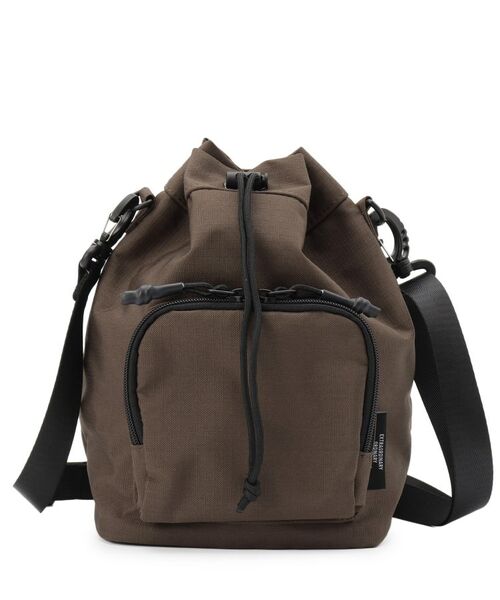 Dessin / デッサン ショルダーバッグ | 【ユニセックス】リップストップ素材巾着型バッグ | 詳細8