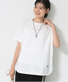 Dessin / デッサン カットソー | 【洗える】シャツテール半袖Tシャツ