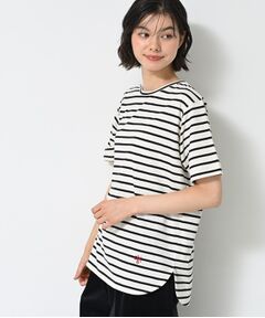 Dessin / デッサン カットソー | 【洗える】シャツテール半袖Tシャツ