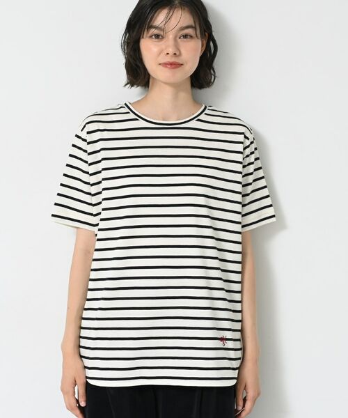 Dessin / デッサン カットソー | 【洗える】シャツテール半袖Tシャツ | 詳細12