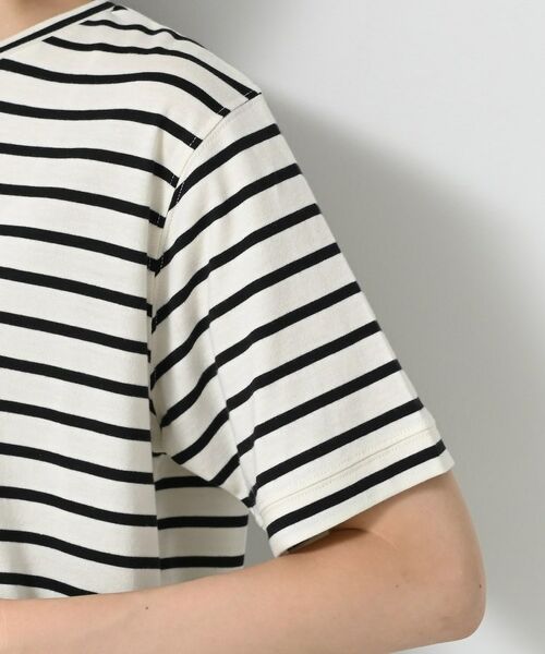 Dessin / デッサン カットソー | 【洗える】シャツテール半袖Tシャツ | 詳細16