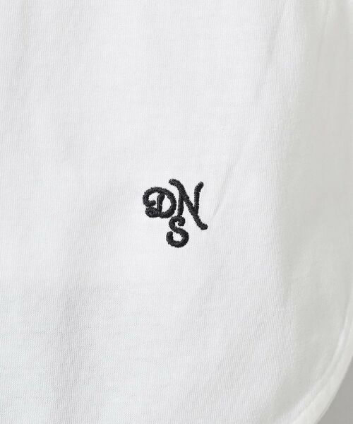 Dessin / デッサン カットソー | 【洗える】シャツテール半袖Tシャツ | 詳細4