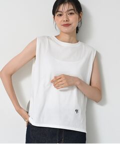 Dessin / デッサン カットソー | 【洗える】ノースリーブカットソー
