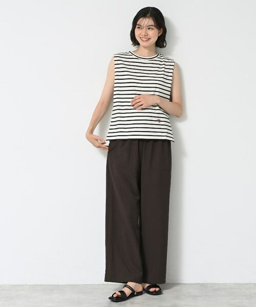 Dessin / デッサン カットソー | 【洗える】ノースリーブカットソー | 詳細10