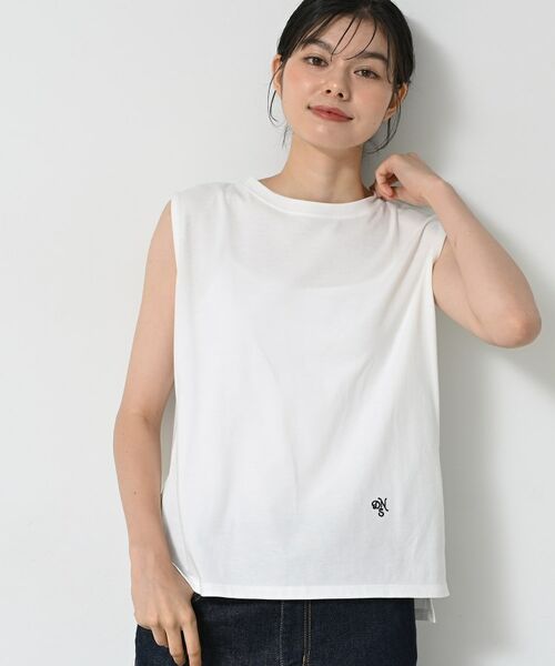 Dessin / デッサン カットソー | 【洗える】ノースリーブカットソー | 詳細2