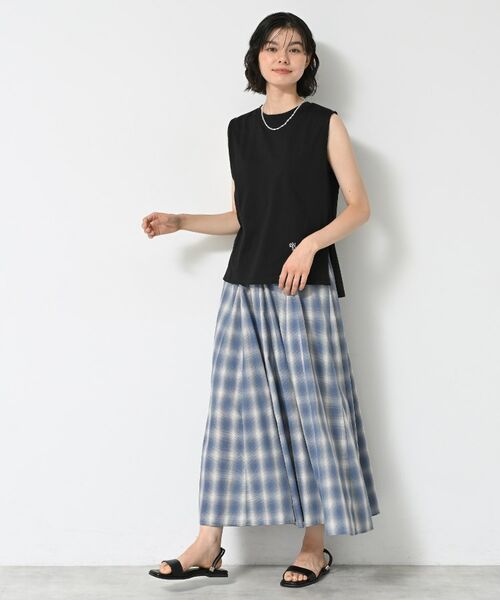 Dessin / デッサン カットソー | 【洗える】ノースリーブカットソー | 詳細7