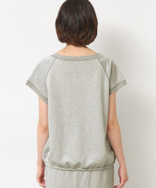 Dessin / デッサン カットソー | 【セットアップ可・洗える】ラメ裏毛トップス | 詳細11