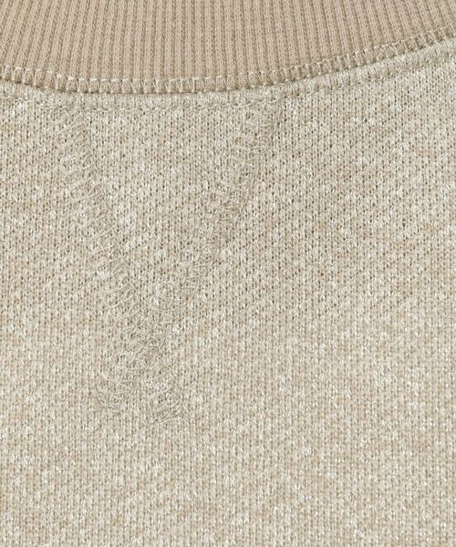 Dessin / デッサン カットソー | 【セットアップ可・洗える】ラメ裏毛トップス | 詳細4