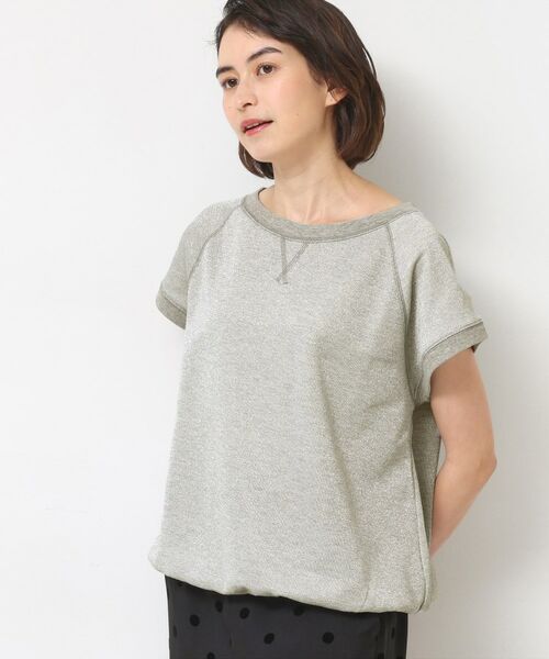 Dessin / デッサン カットソー | 【セットアップ可・洗える】ラメ裏毛トップス | 詳細5