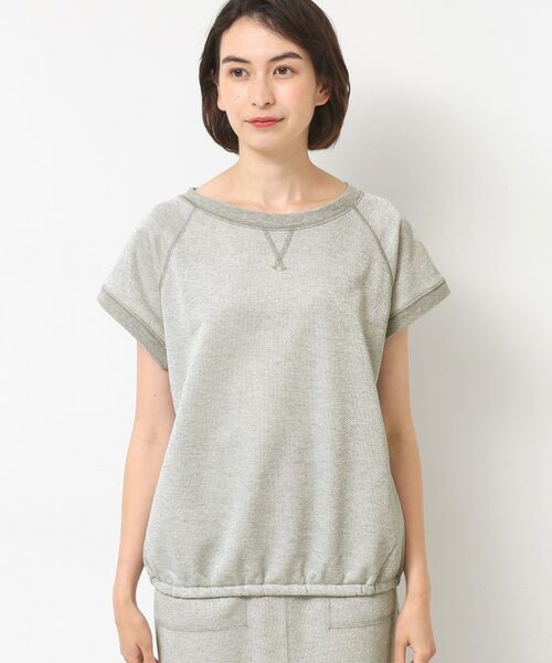 Dessin / デッサン カットソー | 【セットアップ可・洗える】ラメ裏毛トップス | 詳細9