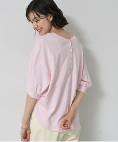 Dessin / デッサン カットソー | 【360度可愛い/前後2WAY/洗える】ライトコットンヘンリーカットソー