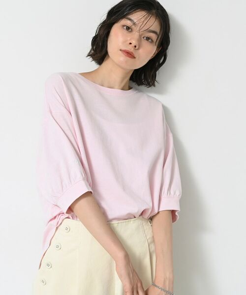 Dessin / デッサン カットソー | 【360度可愛い/前後2WAY/洗える】ライトコットンヘンリーカットソー | 詳細21