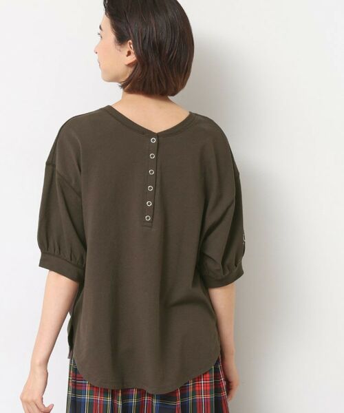 Dessin / デッサン カットソー | 【360度可愛い/前後2WAY/洗える】ライトコットンヘンリーカットソー | 詳細29