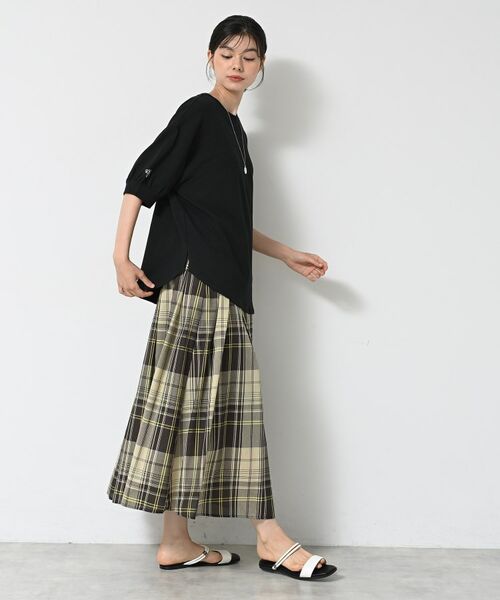 Dessin / デッサン カットソー | 【360度可愛い/前後2WAY/洗える】ライトコットンヘンリーカットソー | 詳細5