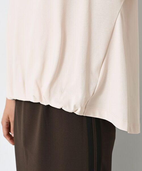 Dessin / デッサン カットソー | 【二の腕カバー/UVカット】ロールアップスリーブ裾ギャザーカットソー | 詳細22
