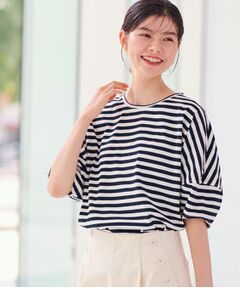 Dessin / デッサン カットソー | 【二の腕カバー／UVカット】ランタンスリーブカットソー