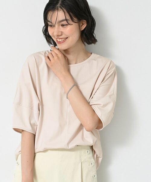 Dessin / デッサン カットソー | 【二の腕カバー/UVカット】ランタンスリーブカットソー | 詳細19