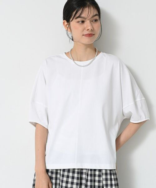 Dessin / デッサン カットソー | 【二の腕カバー/UVカット】ランタンスリーブカットソー | 詳細2