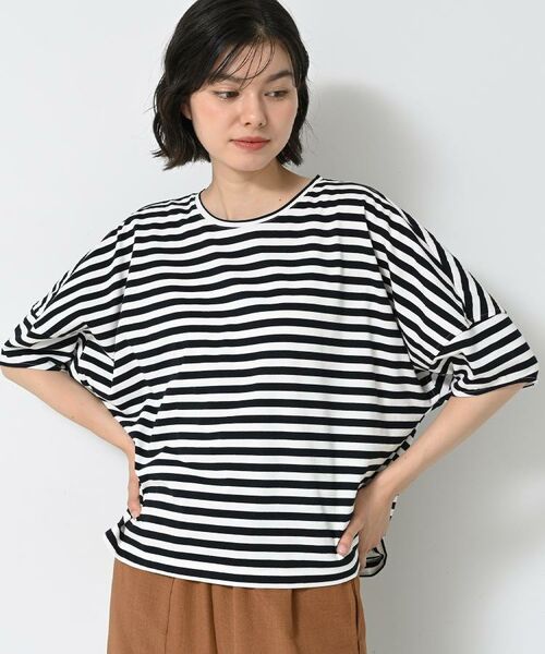 Dessin / デッサン カットソー | 【二の腕カバー/UVカット】ランタンスリーブカットソー | 詳細9