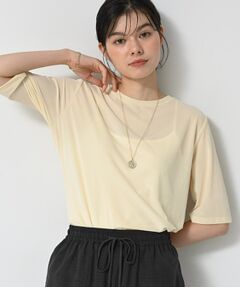 Dessin / デッサン カットソー | 【洗える】シアーベロアトップス