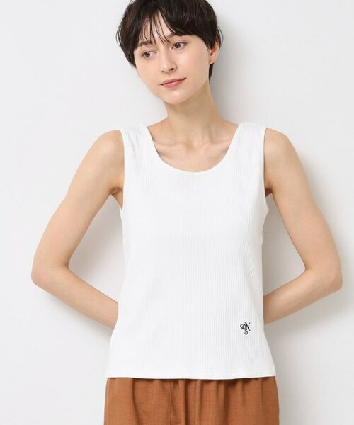 Dessin / デッサン キャミソール・チューブトップ | 【2WAY・洗える】リブタンクトップ | 詳細1