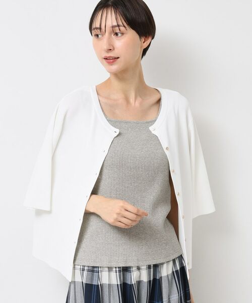 Dessin / デッサン キャミソール・チューブトップ | 【2WAY・洗える】リブタンクトップ | 詳細12