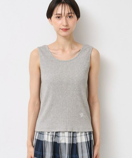 Dessin / デッサン キャミソール・チューブトップ | 【2WAY・洗える】リブタンクトップ | 詳細15