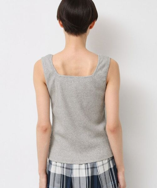 Dessin / デッサン キャミソール・チューブトップ | 【2WAY・洗える】リブタンクトップ | 詳細17
