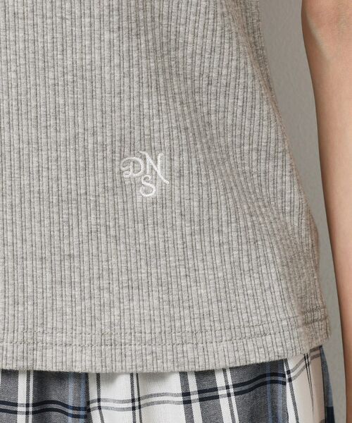 Dessin / デッサン キャミソール・チューブトップ | 【2WAY・洗える】リブタンクトップ | 詳細20