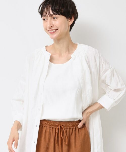 Dessin / デッサン キャミソール・チューブトップ | 【2WAY・洗える】リブタンクトップ | 詳細3