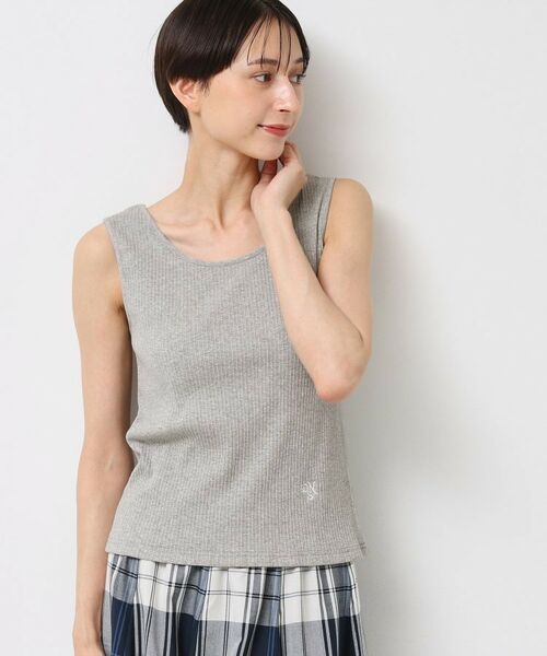 Dessin / デッサン キャミソール・チューブトップ | 【2WAY・洗える】リブタンクトップ | 詳細8