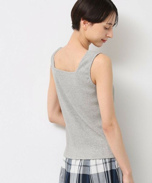 Dessin / デッサン キャミソール・チューブトップ | 【2WAY・洗える】リブタンクトップ | 詳細9