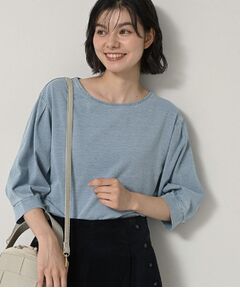Dessin / デッサン カットソー | 【洗える】インディゴ天竺デニム調カットソー