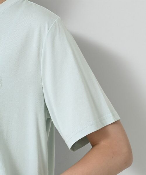 Dessin / デッサン Tシャツ | 【洗える】チュール刺繍Tシャツ | 詳細17