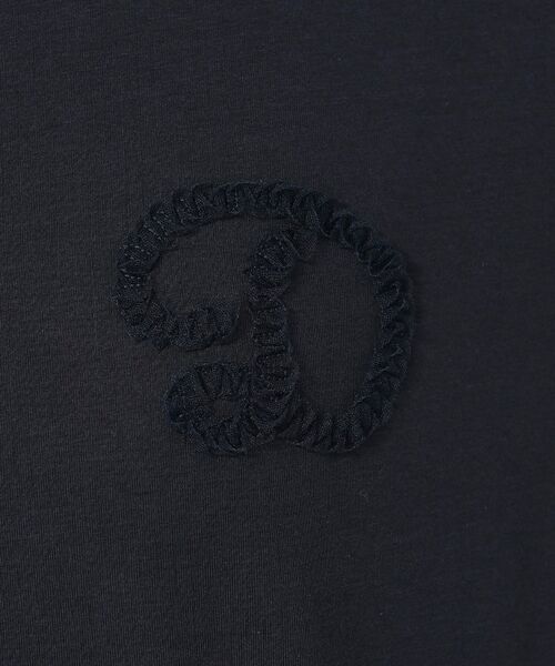 Dessin / デッサン Tシャツ | 【洗える】チュール刺繍Tシャツ | 詳細8