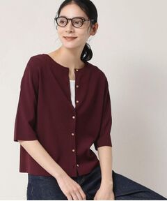 Dessin / デッサン ニット・セーター | 【UVカット/洗える】2WAY五分袖カーディガン