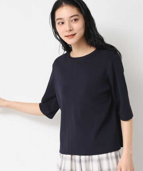 Dessin / デッサン ニット・セーター | 【UVカット/洗える】2WAY五分袖カーディガン | 詳細11