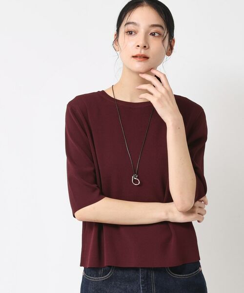 Dessin / デッサン ニット・セーター | 【UVカット/洗える】2WAY五分袖カーディガン | 詳細21