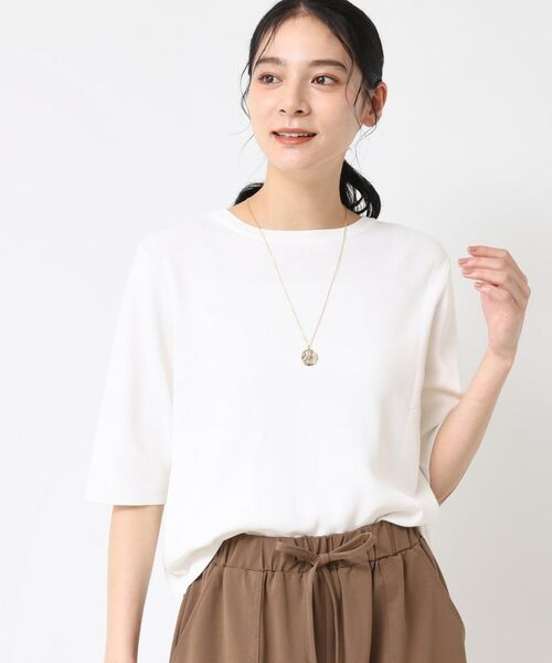 Dessin / デッサン ニット・セーター | 【UVカット/洗える】2WAY五分袖カーディガン | 詳細4