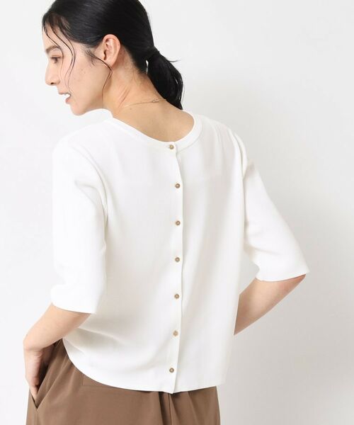 Dessin / デッサン ニット・セーター | 【UVカット/洗える】2WAY五分袖カーディガン | 詳細5