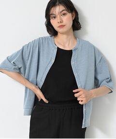 Dessin / デッサン カーディガン・ボレロ | 【洗える】インディゴデニム調カーディガン