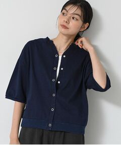 Dessin / デッサン カーディガン・ボレロ | 【洗える】インディゴデニム調カーディガン