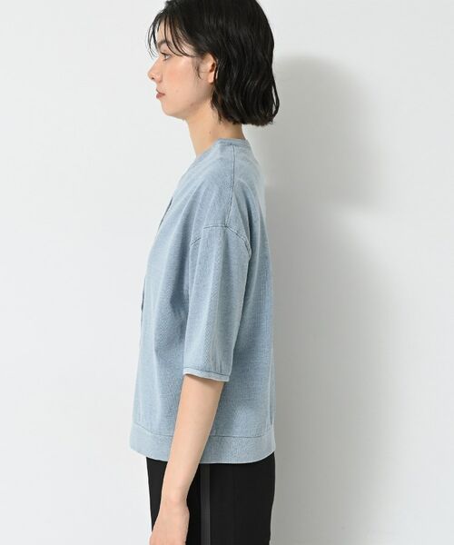 Dessin / デッサン カーディガン・ボレロ | 【洗える】インディゴデニム調カーディガン | 詳細10