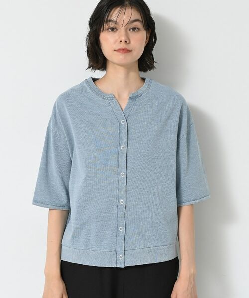 Dessin / デッサン カーディガン・ボレロ | 【洗える】インディゴデニム調カーディガン | 詳細9