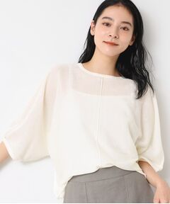 Dessin / デッサン カーディガン・ボレロ | 【前後2WAY・洗える】シアーカーディガン