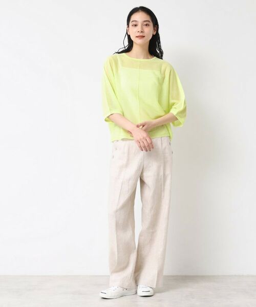 Dessin / デッサン カーディガン・ボレロ | 【前後2WAY・洗える】シアーカーディガン | 詳細20